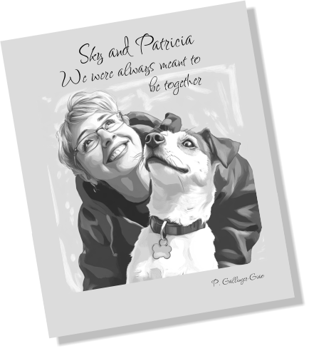 We were always meant to        Sky and Patricia  be together P. Gallinger-Giao